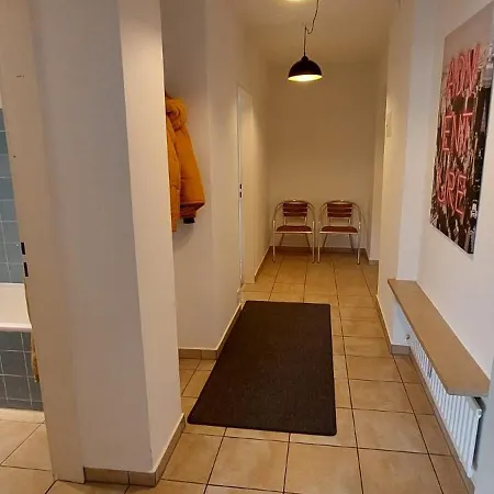 Apartment 2 Kitchen Bath Hall Balkoy Doublebed Sofabed For Max 3 Persons Fully Furnished Direct At Train And Subwaystation 6 Min To Citycenter 30 Shops Restaurants Supermarkets Backerys Mc Donalds Around 100m Fast Wifi Incl No Parking