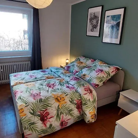 Apartment 2 Kitchen Bath Hall Balkoy Doublebed Sofabed For Max 3 Persons Fully Furnished Direct At Train And Subwaystation 6 Min To Citycenter 30 Shops Restaurants Supermarkets Backerys Mc Donalds Around 100m Fast Wifi Incl No Parking